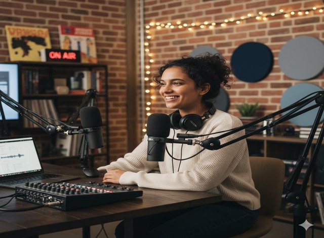 podcast studio in dubai with Dubai